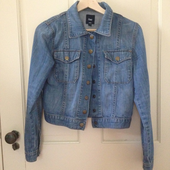 GAP Jackets & Blazers - GAP Cropped Jean Jacket